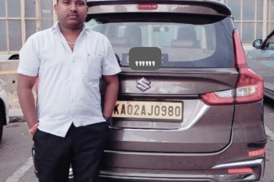 Maruti Ertiga with Driver