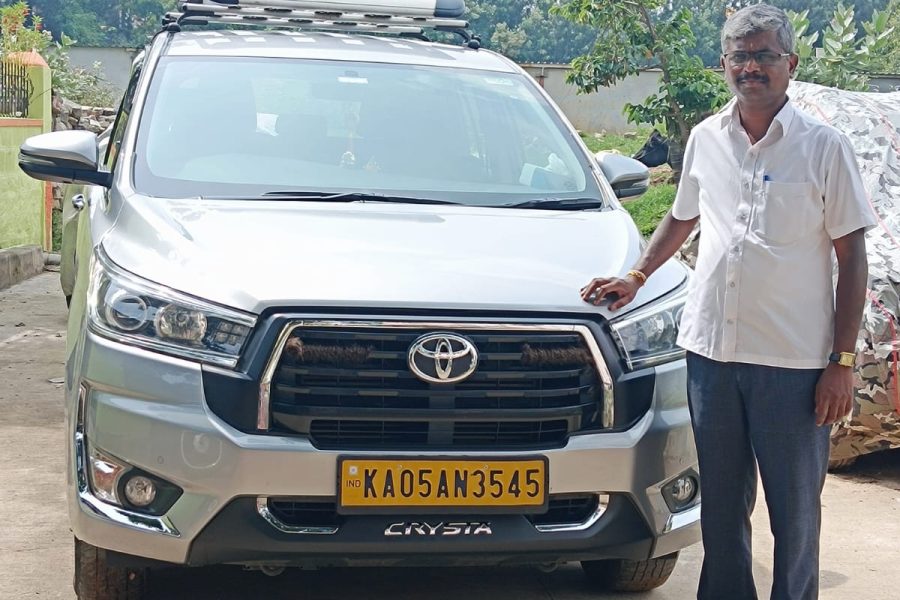 Innova Crysta with Driver